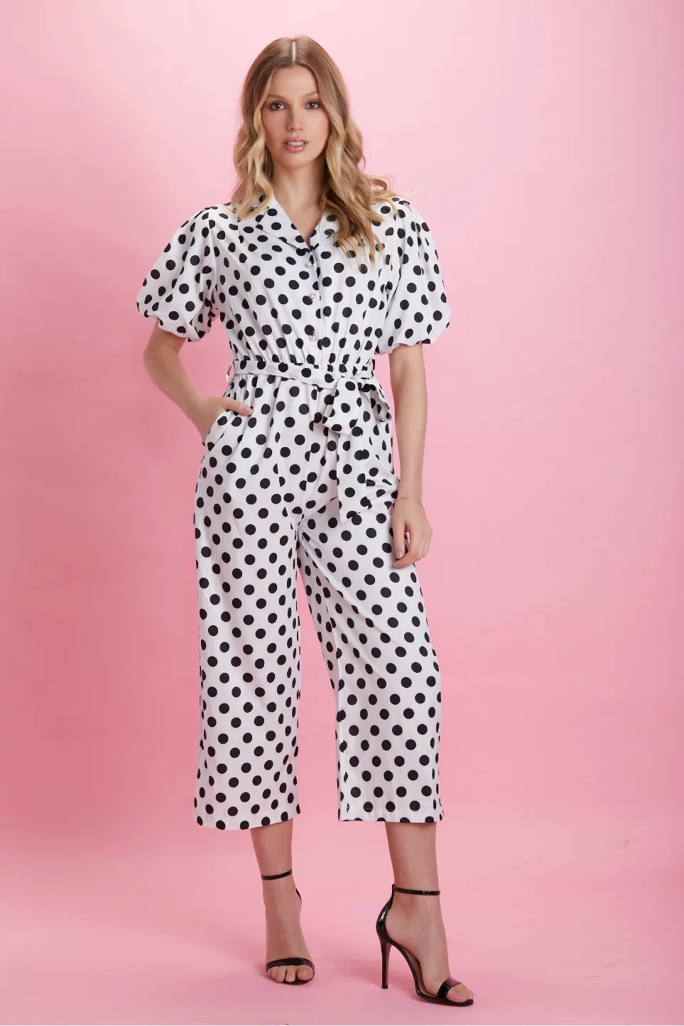 Dotted — Jumpsuit de lunares — foto 1